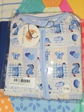 12/18m the sleepy sloth Eeyore the best day Shortie